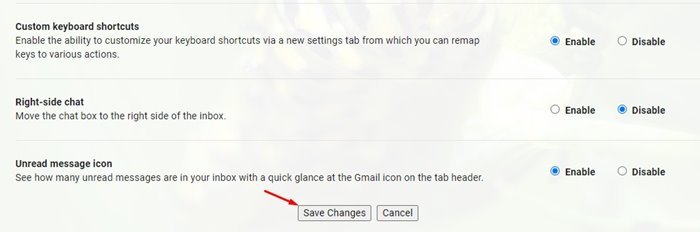 كيفية إظهار عدد الرسائل غير المقروءة في Gmail في علامة تبويب المتصفح 5