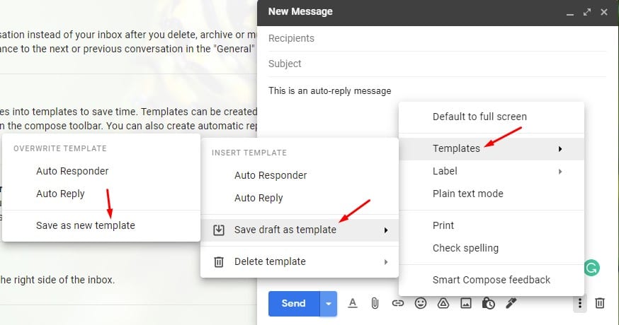 كيفية إعداد رسائل الرد التلقائي في Gmail 3