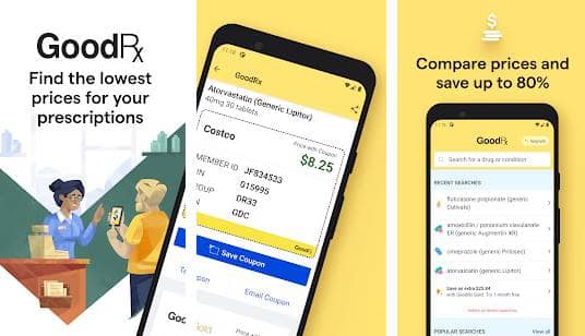 أفضل 8 تطبيقات طبية لنظام اندرويد في عام 2022 2023 3 أسعار الأدوية GoodRx وكوبونات