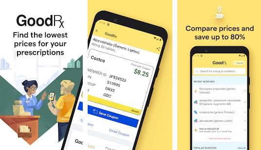 តម្លៃថ្នាំ GoodRx និងគូប៉ុង