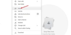 كيفية تغيير ملكية ملف / مجلد في جوجل درايف 1