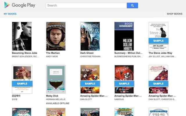 Google Play Boeke