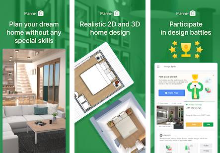  تصميم المنزل وتخطيط الغرفة الداخلية - مخطط 5D