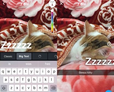 كيفية إضافة تسميات توضيحية متعددة في قصة سناب شات 3 كيفية إضافة تسميات توضيحية متعددة في Snapchat