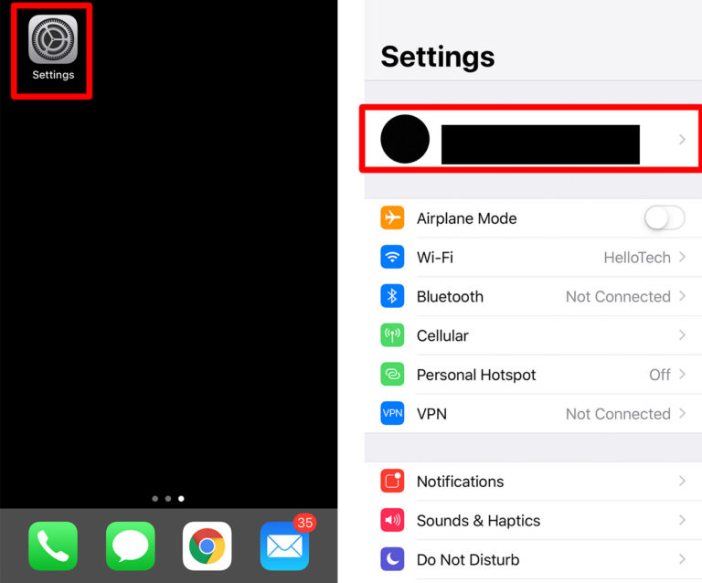 كيفية إعداد Find My iPhone على الايفون 1