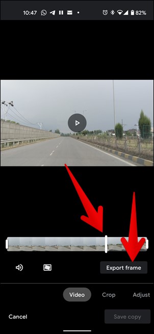 تصدير صور جوجل الإطار
