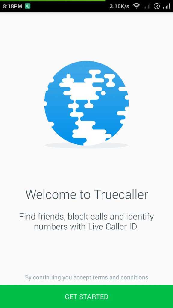 Telepítse a TrueCaller programot