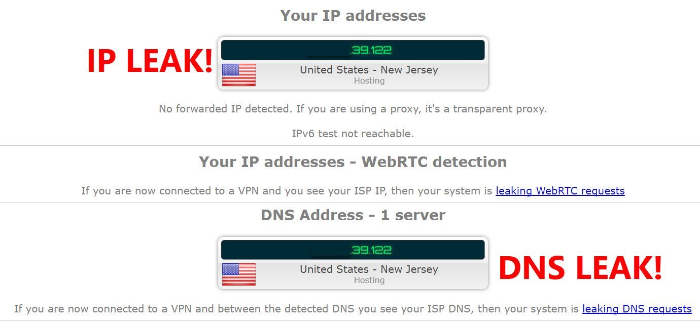 السبب وراء تسريب عنوان IP