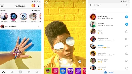 تأثير التركيز على Instagram