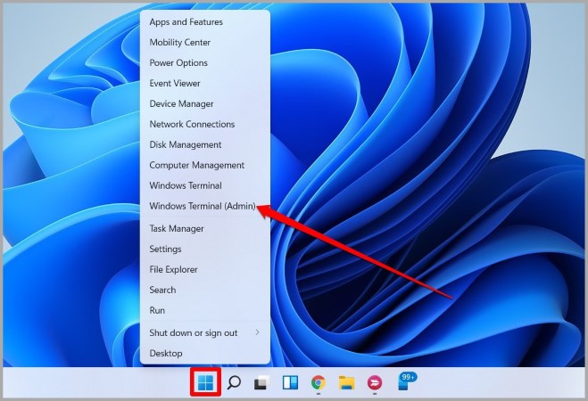 Windows 11-də Windows Terminalını işə salın