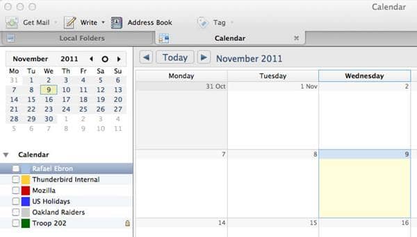 Lightning Calendar إنشاء قائمة يومية تقويم البرق