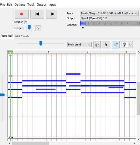 нишалка MIDI