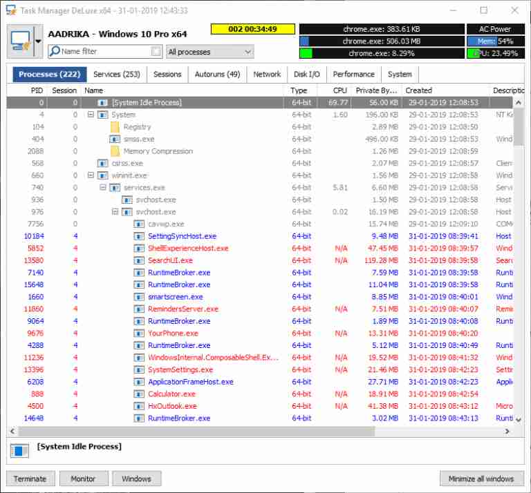 MiTeC Task Manager