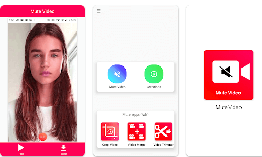 صورة من تطبيق Mute Video
