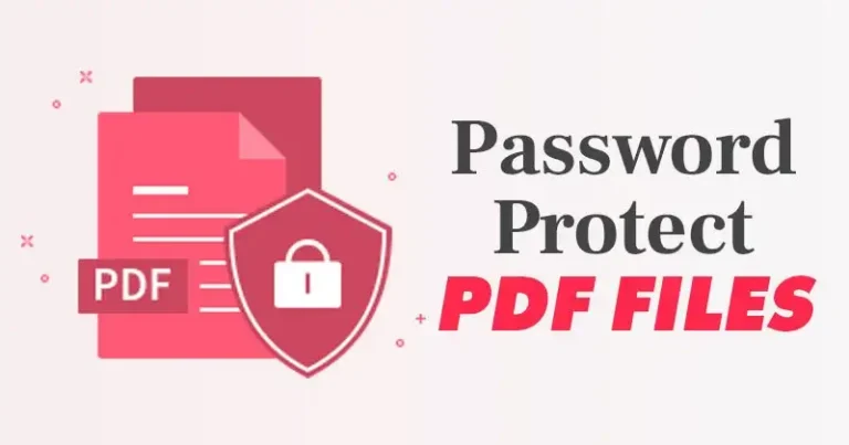 كيفية حماية ملفات PDF بكلمة مرور (طريقتان) 2