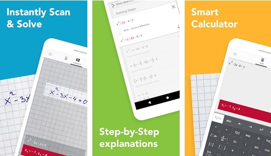 Photomath - calculateur d'appareil photo