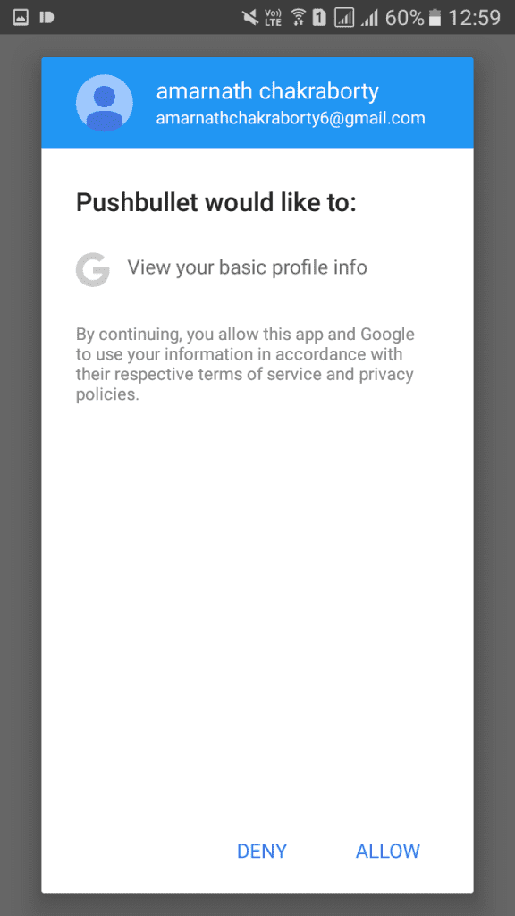 باستخدام Pushbullet