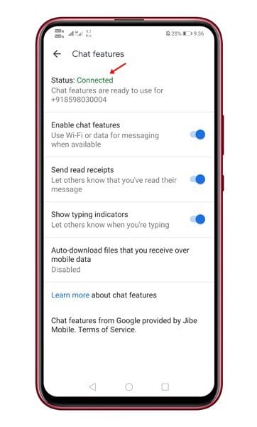 كيفية التحقق مما إذا كان هاتفك يدعم مراسلة RCS من Google 7