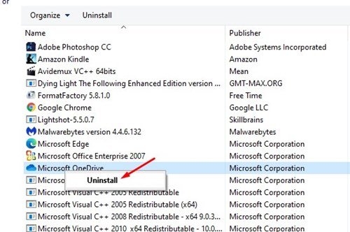 كيفية إعادة تعيين Microsoft OneDrive على ويندوز 10 5