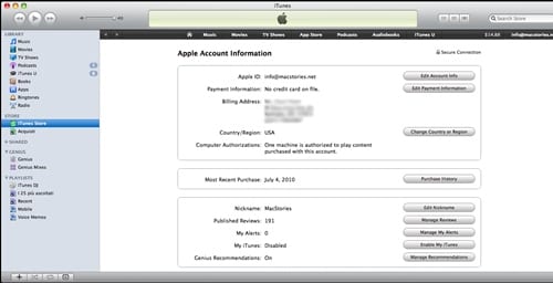 كيفية إزالة بطاقة الائتمان من iTunes 2 قم بإزالة بطاقة الائتمان من iTunes