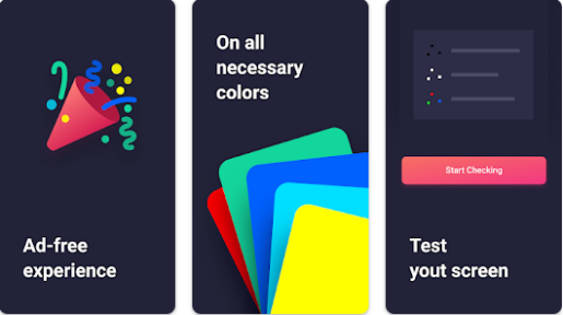 صورة من تطبيق Screen Check
