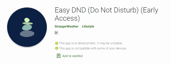 Easy DND (عدم الإزعاج)