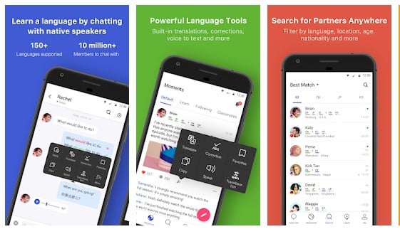 HelloTalk- تعلم اللغات مجانًا