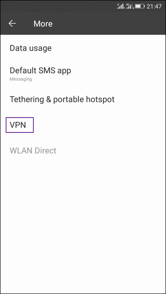 Configurez manuellement un VPN sur votre appareil Android