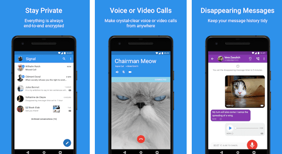 Signal Private Messenger App