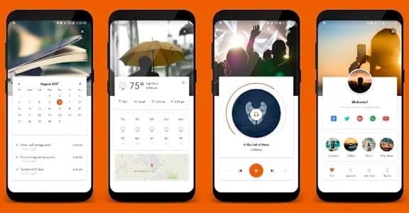 سليك هوم لـ KLWP