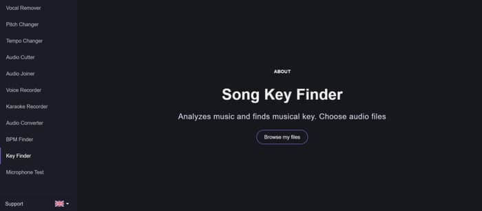 Key Finder song