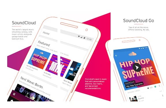 أفضل 10 تطبيقات صوتية للاندرويد - 2022 2023 8 SoundCloud