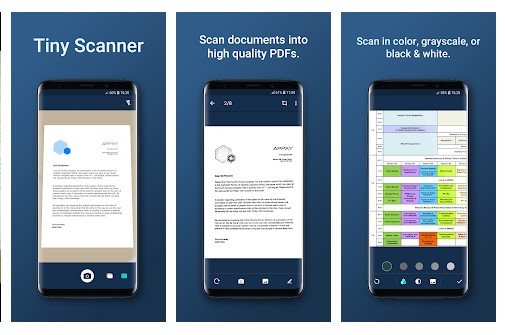 Tiny Scanner - تطبيق ماسح PDF