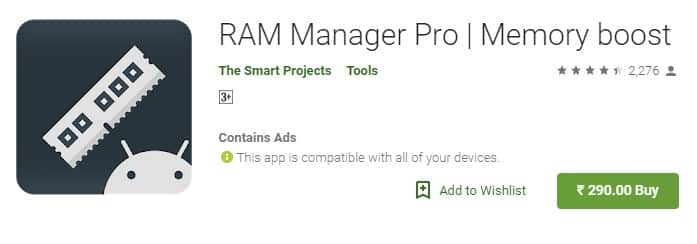 باستخدام RAM Manager Pro
