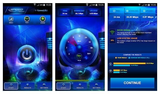 اختبار سرعة V-SPEED