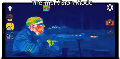 Effets thermiques et de vision nocturne VR