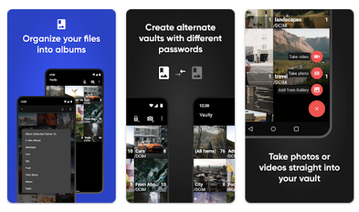 تطبيق Vaulty