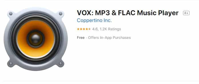 مشغل موسيقى Vox