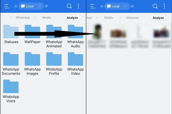 كيفية مشاهدة حالة واتساب بشكل مجهول 2 شاهد حالة Whatsapp بشكل مجهول