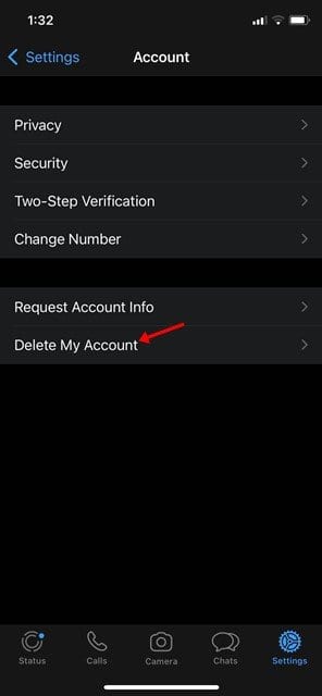 كيفية حذف حساب واتساب الخاص بك - Android و iOS 7