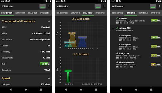 WiFi monitor