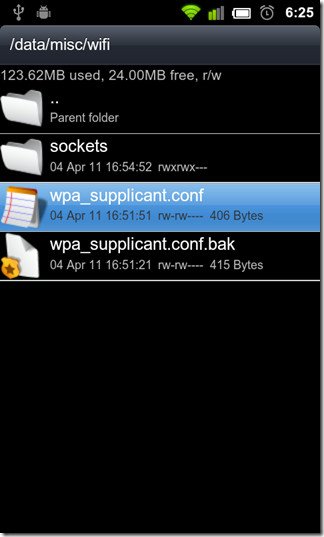 كيفية عرض كلمات مرور Wifi المحفوظة على الاندرويد 2022 2023 (أفضل 4 طرق) 3 ابحث عن ملف wpa_supplicant.conf
