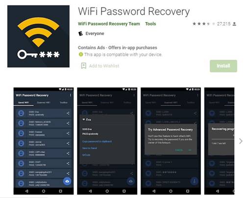 كيفية عرض كلمات مرور Wifi المحفوظة على الاندرويد 2022 2023 (أفضل 4 طرق) 5 قم بتنزيل وتثبيت تطبيق Wifi Password Recovery