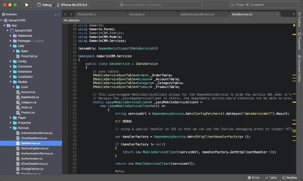 Estudio Xamarin