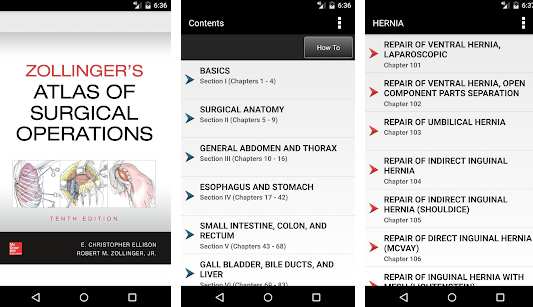 Zollinger's Atlas of Surgical Operations, 10/H