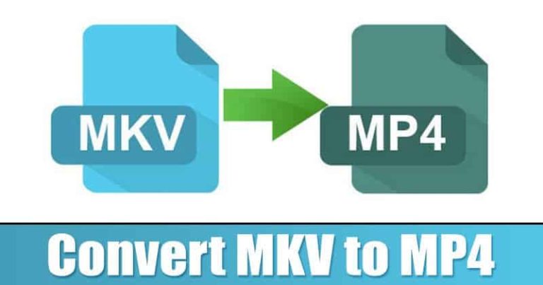 كيفية تحويل مقاطع فيديو MKV إلى تنسيق MP4 11