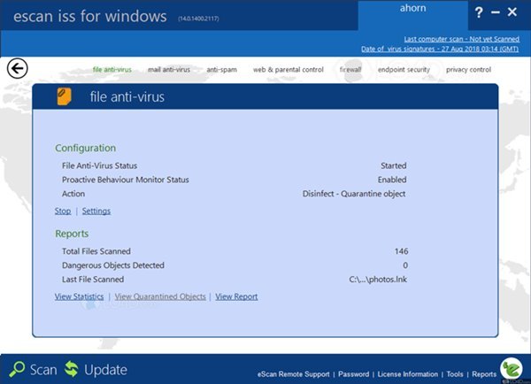 تحميل برنامج eScan Internet Security Suite للكمبيوتر 3
