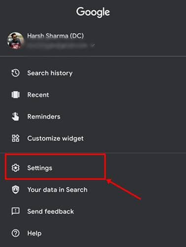 قم بإيقاف تشغيل مساعد Google