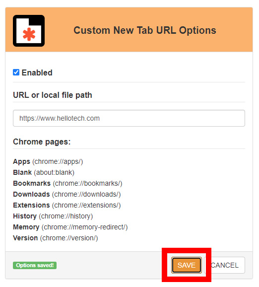 كيفية تغيير صفحتك الرئيسية وصفحة علامة تبويب جديدة في كروم 16 how-to-change-homepage-in-chrome_15