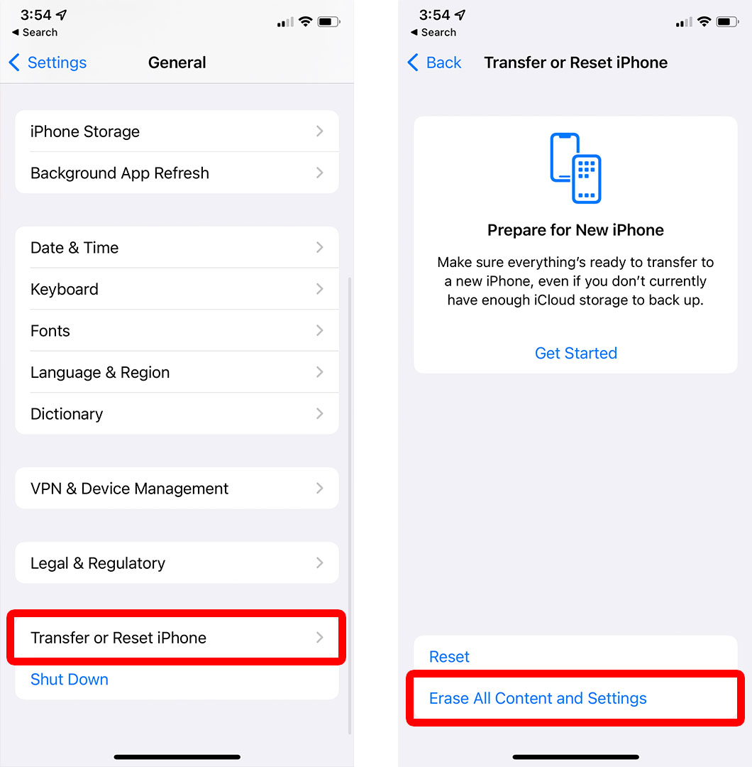 كيفية إعادة تعيين جهاز iPhone الخاص بك من الإعدادات